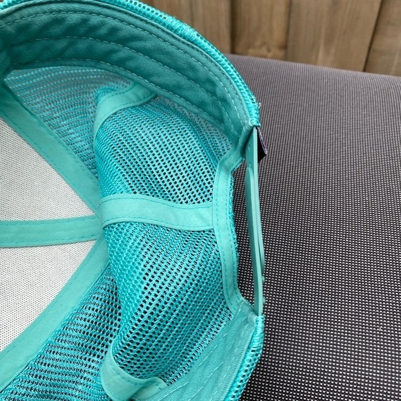 Patagonia P-6 Trucker Hat Blue - Picture 10 of 10